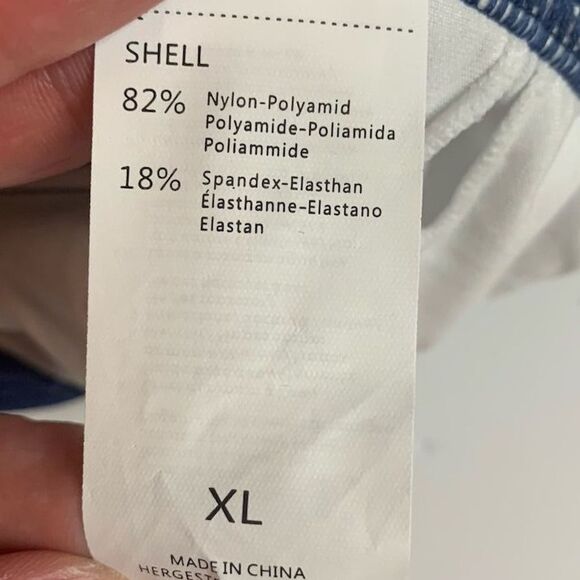 Charmo Women's XL Blue One Piece Swimsuit UPF 50+ Adjustable Straps - Picture 10 of 10